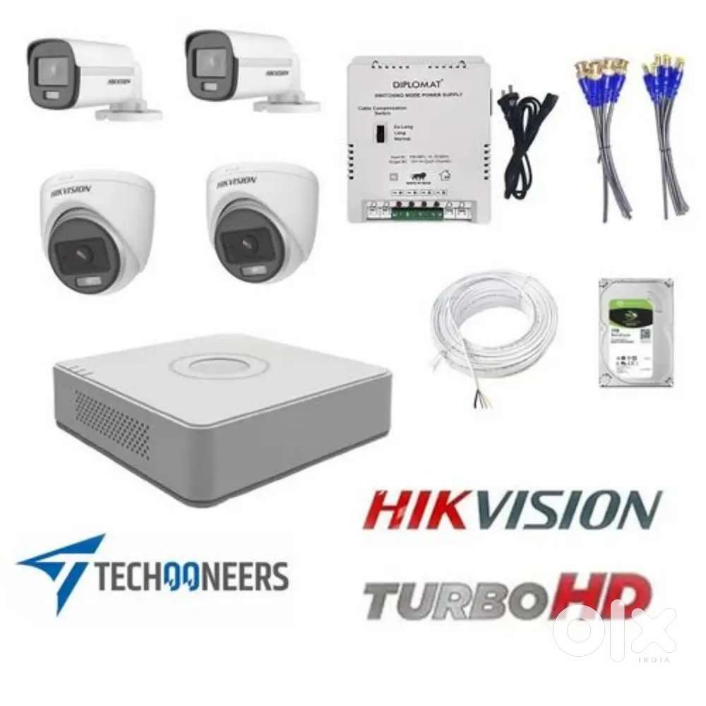 HIKVIOSION CCTV CAMERA COLOUR+AUDIO