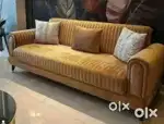 PREMIUM QUALITY 3 SEATER SOFA SET MANUFACTURING AT ZAM ZAM FURNITURE