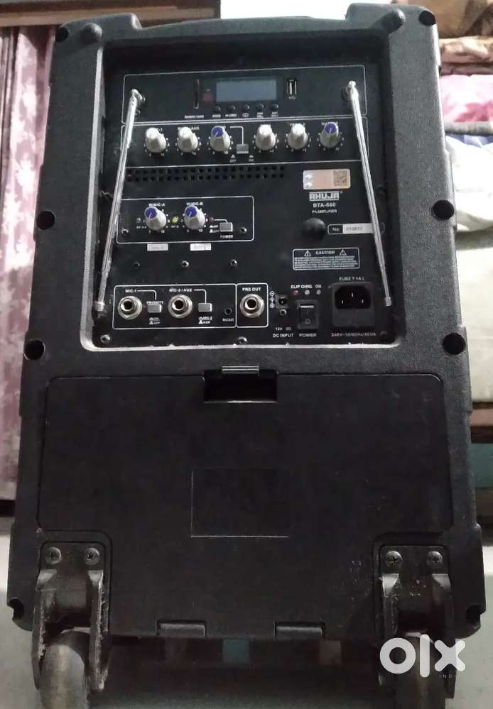 AHUJA BTA SPEAKER WITH TWO CORDLESS MIC