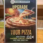 Pizza Recotta counter sttaf