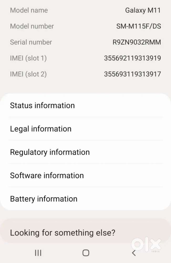 Galaxy m11.4G cell  4+1 GB 64 GB