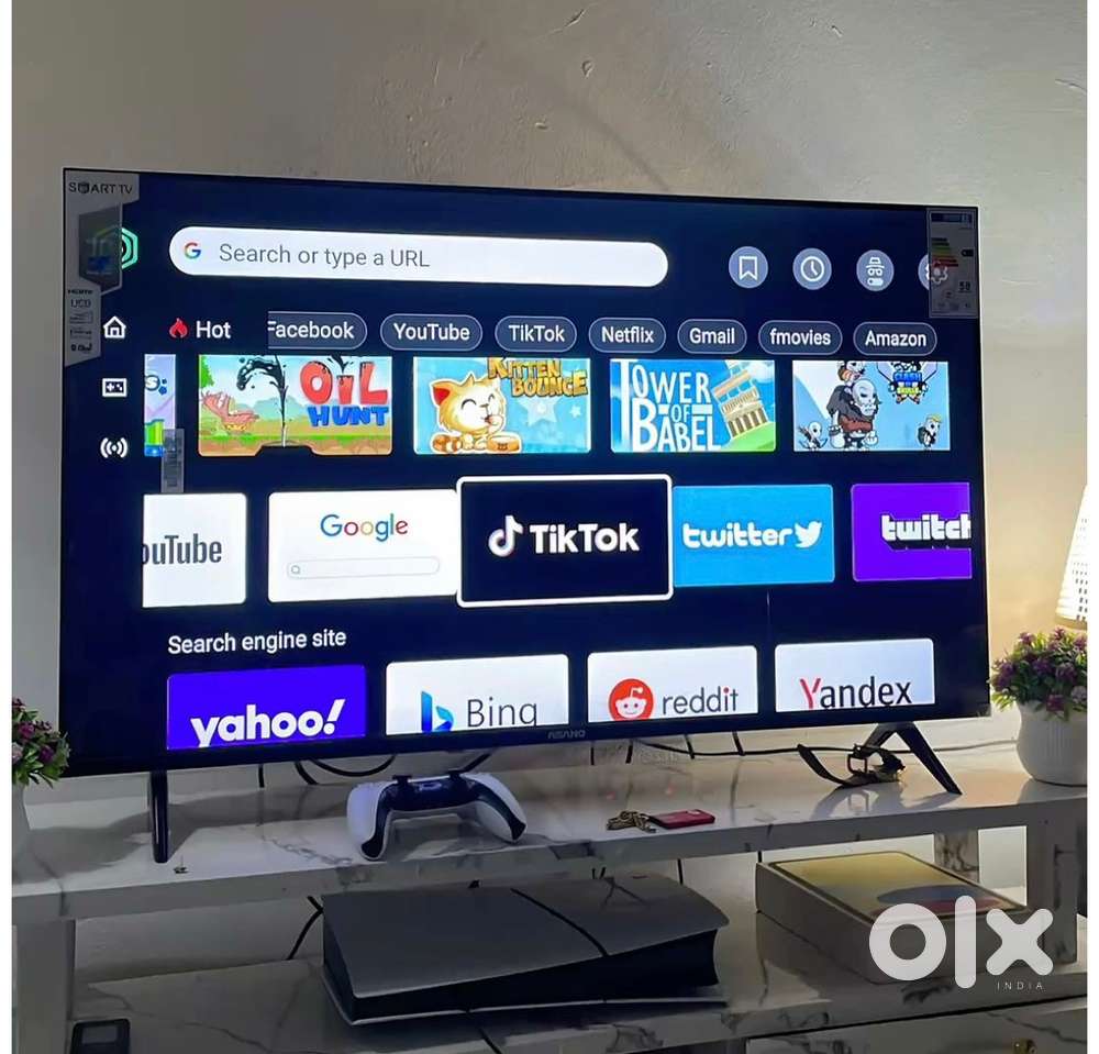 55 Inch Android Smart Led Tv 2 Year Warranty of 4k