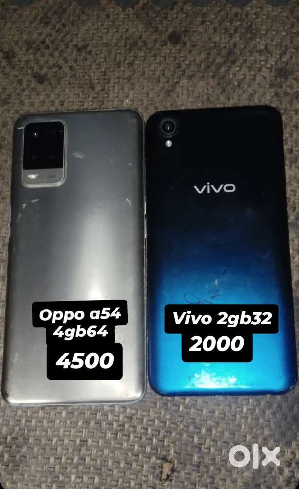 Oppo a 54 4gb64 + vivo 2gb32
