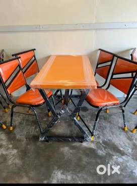 Restaurant chairs and tables