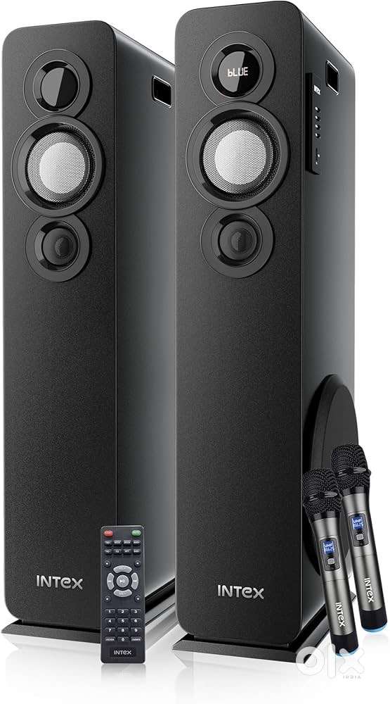 Intex TITAN1400 D Dual Tower Bluetooth Speaker 140W