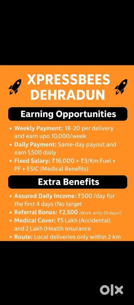 Courier delivery job
