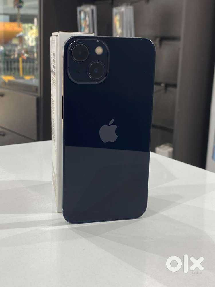 Iphone 13 128gb Midnight black used (back camera changed) with bill wa