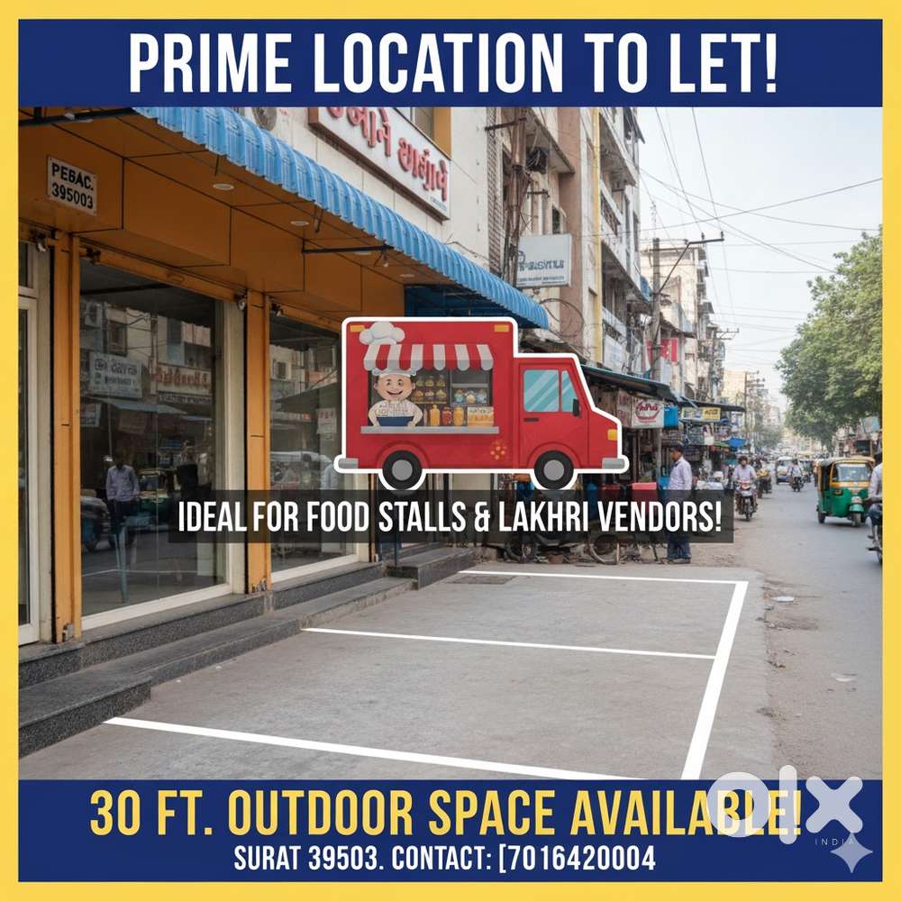 Prime space for rent main road
