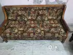 Sagwaan wood sofa