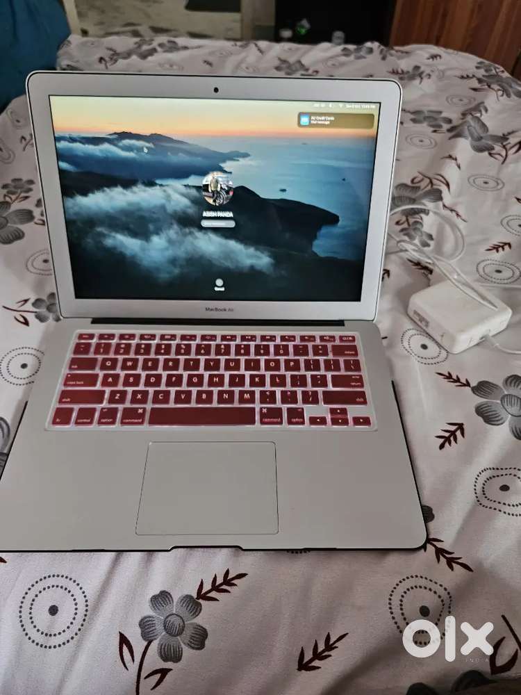 Apple MacBook Air - With Red Case