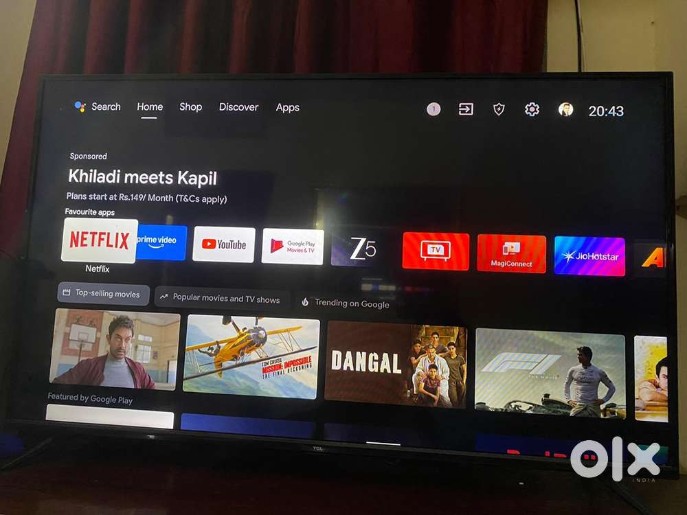 TCL LED 55’ inch very good condition