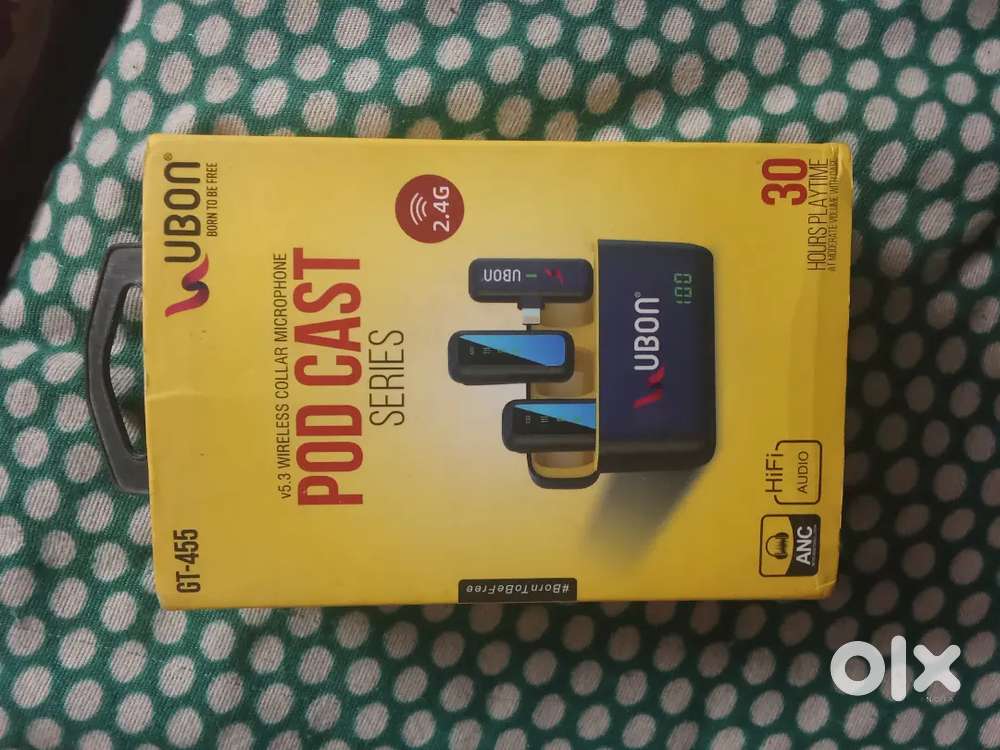 UBON Pod Master 4.0 GT-455 v5.3 Wireless Collar Microphone