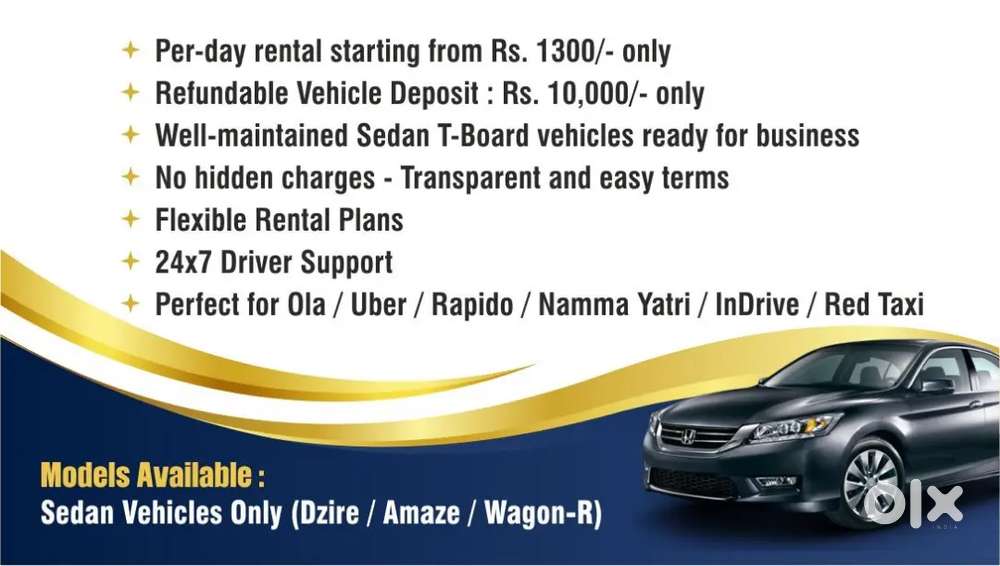 Driver Job - Daily Rental Tboard cars