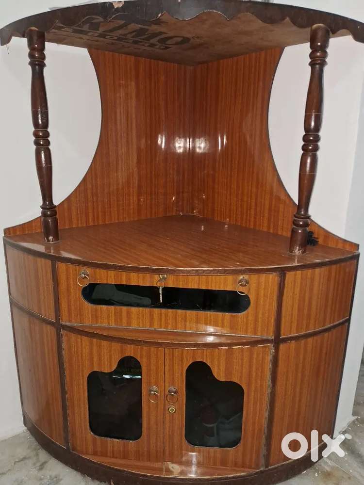 Corner Wooden Cabinet
