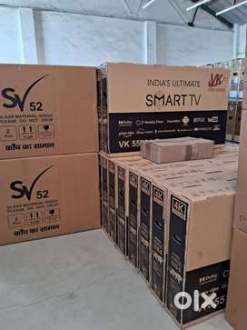 50 Inches smart android Frameless QLED with 2 Years guaranty