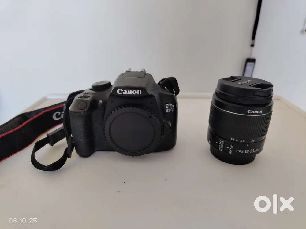 Canon DSLR camera with lens , Mint condition, shutter count 5842
