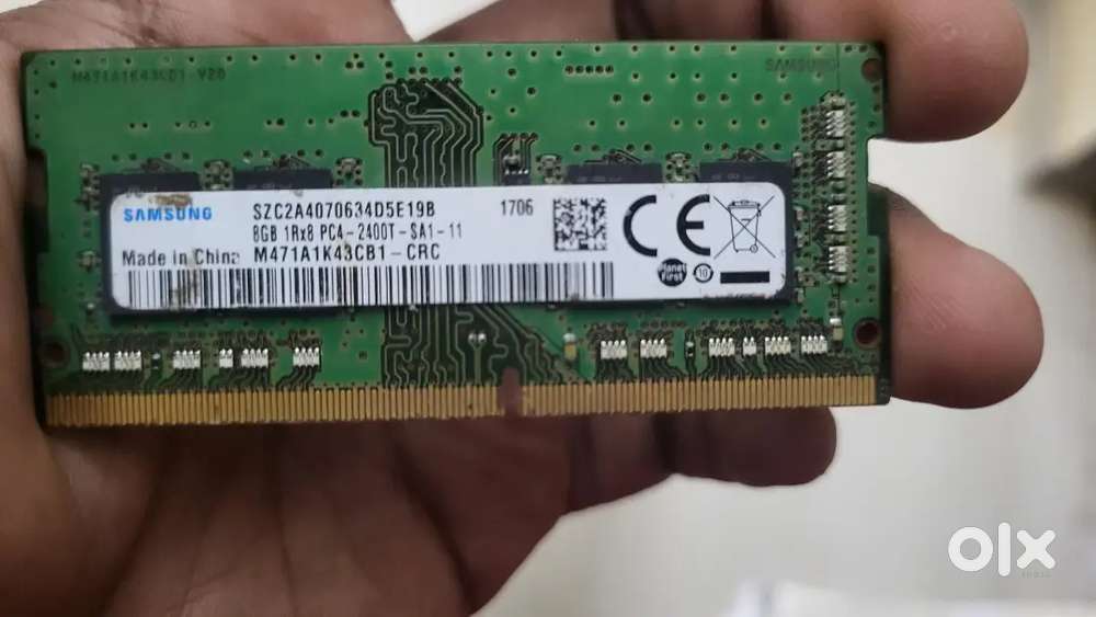 Samsung 8GB DDR4 Laptop RAM (2400MHz) - Excellent Condition!