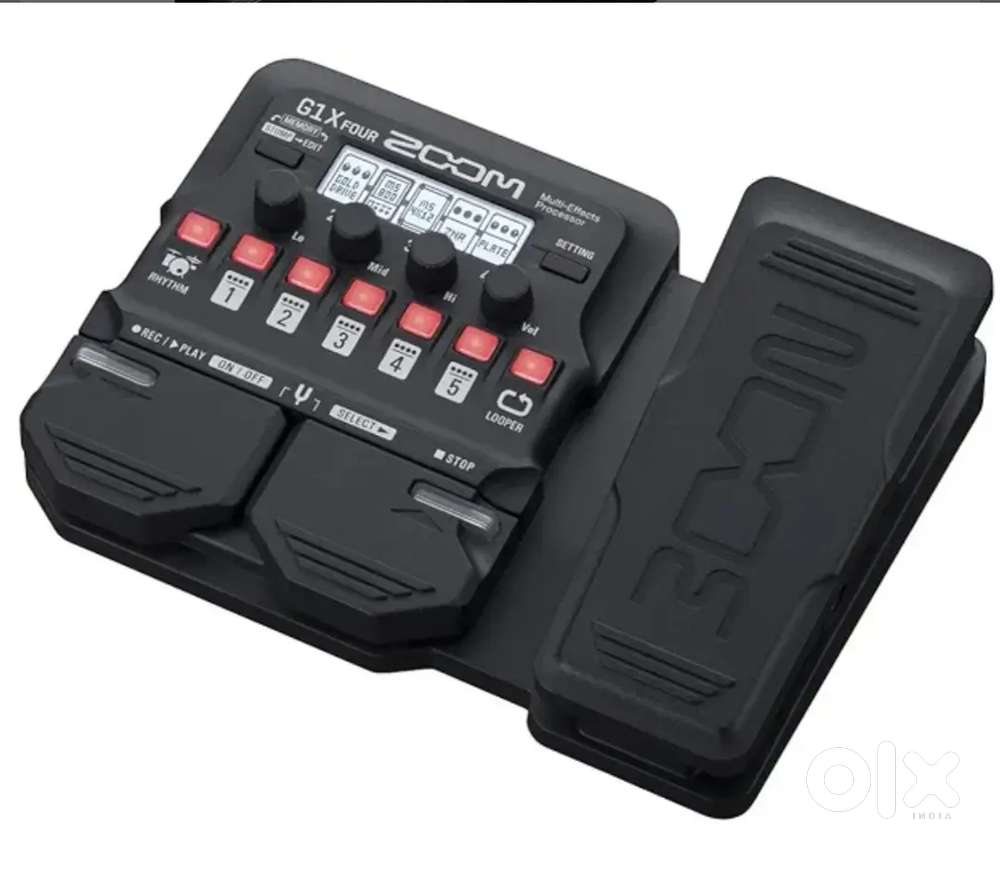 Zoom guitar processor