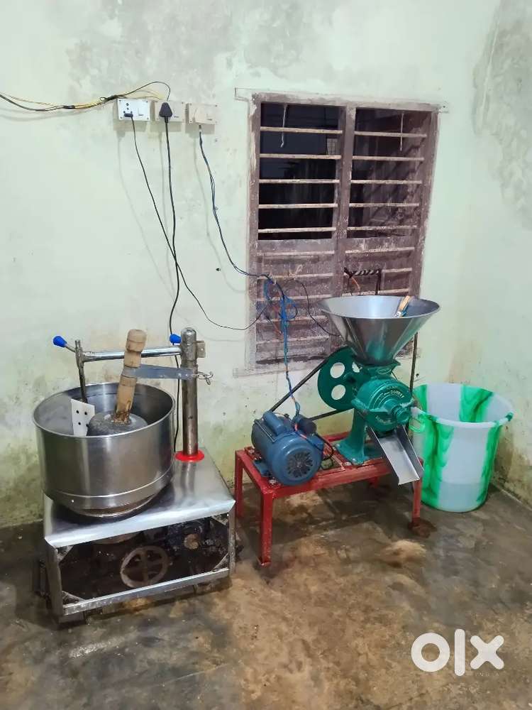 5L கிரைண்டர், 7இன்ச் பிளேட் நவீன் கம்பெனி அரிசி அரைக்கும் மிஷின்