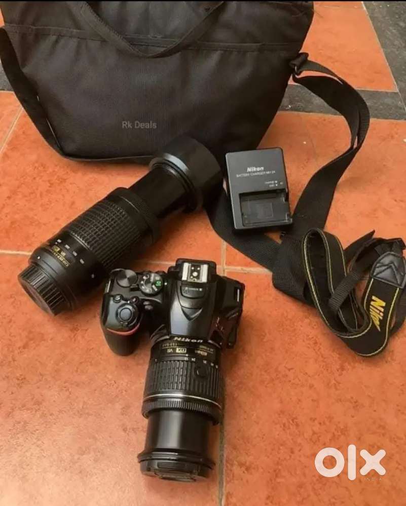 Nikon camera D 500 2 lens