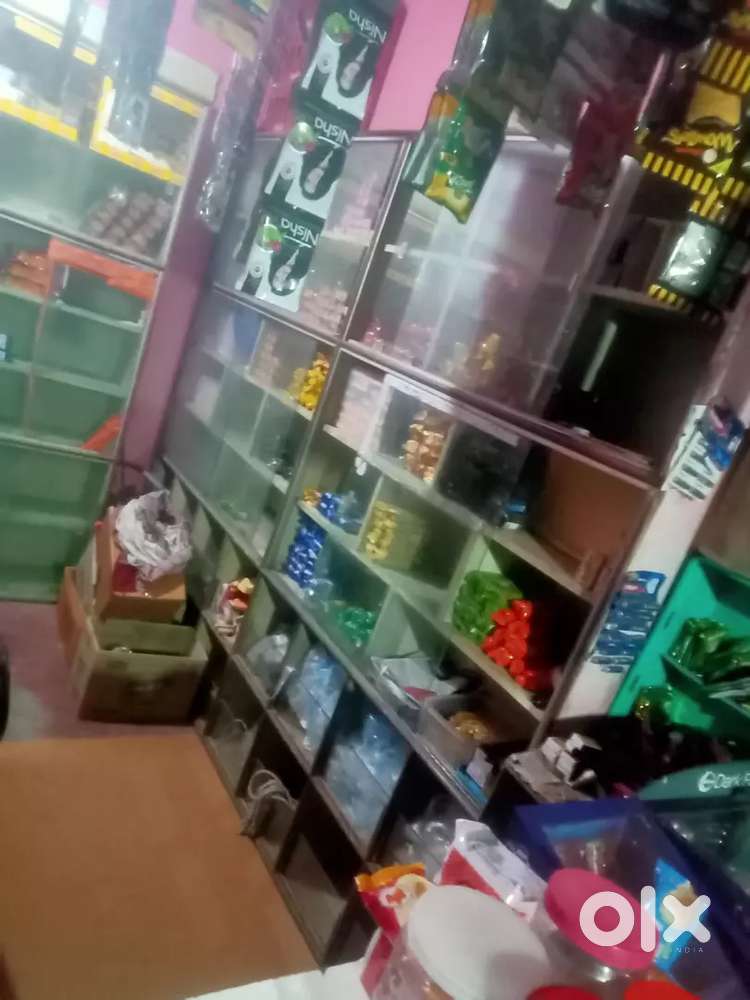 Shop rack & counter