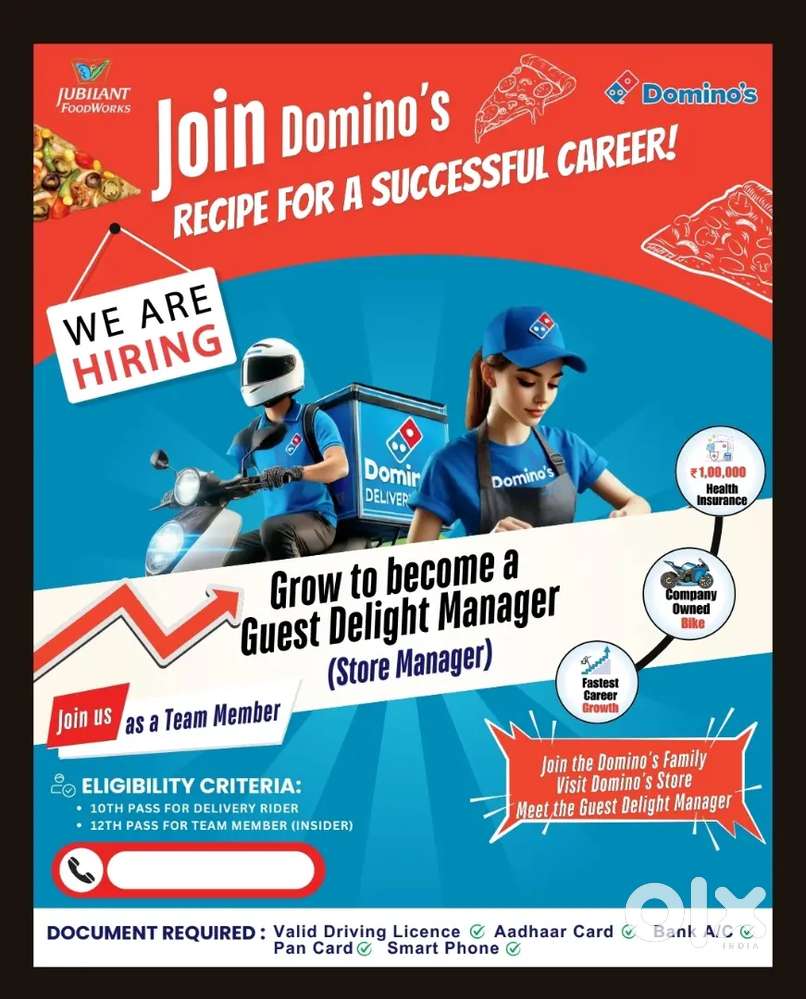 Domino's delivery boy