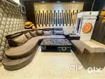 3 years old sofa with couch & table