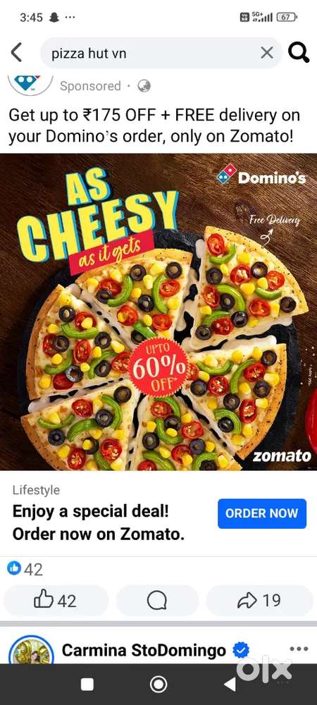 Pizza barger pasta shake majito all item