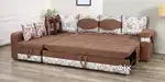 Sofa cum bed with L shape storage in emi Available aliyar Arham Reclin
