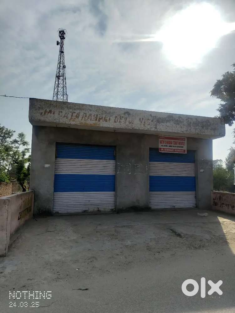 FRONT 2 SHOPS AND GODOWN BACK SIDE FOR RENT IN PURMANDAL MORH