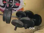 Gym dumbbells set