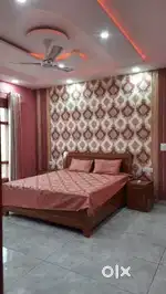 Owner Free 2BHK 2AC Fully Furnished Full independent Brokerage 50%