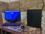 4 manth oldPc i5 256gb SSD 16gb ram aad ki 500 gb hdd 4k moneter kebor