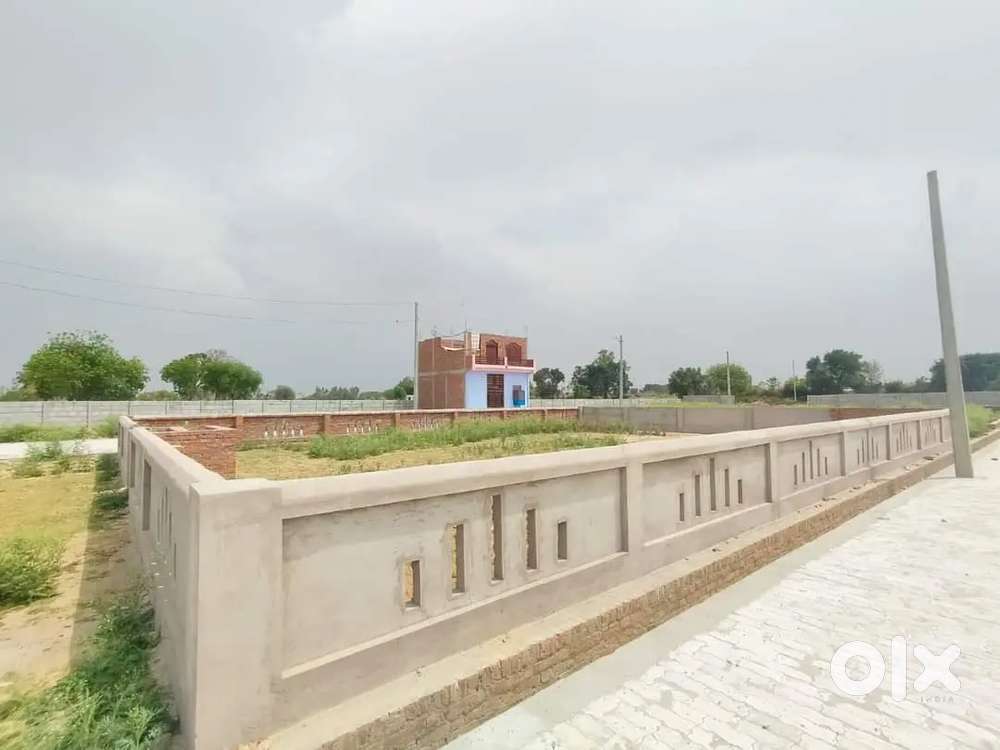 लखनऊ मे प्लाट ले LDA से NOC है बैंक लोन है रिंग रोड से लगा है