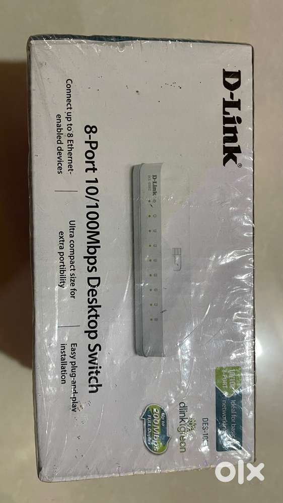 D Link 8 port switch