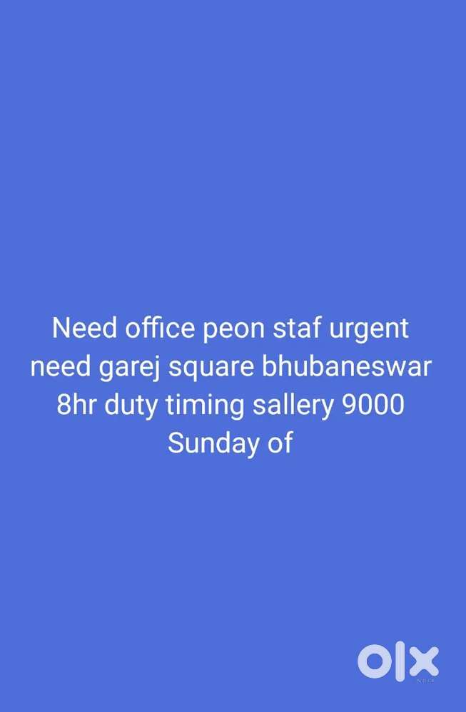 Need housekeeping staf