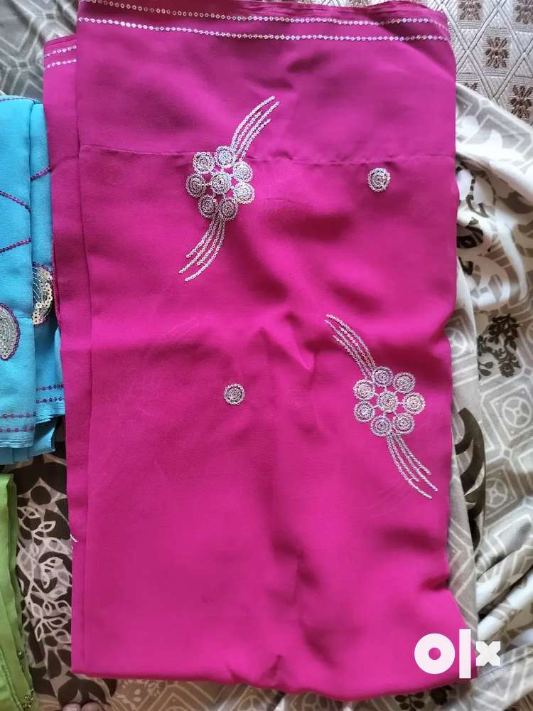 Sarees in  Good condition with blouse