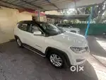 Army officer driven jeep compass