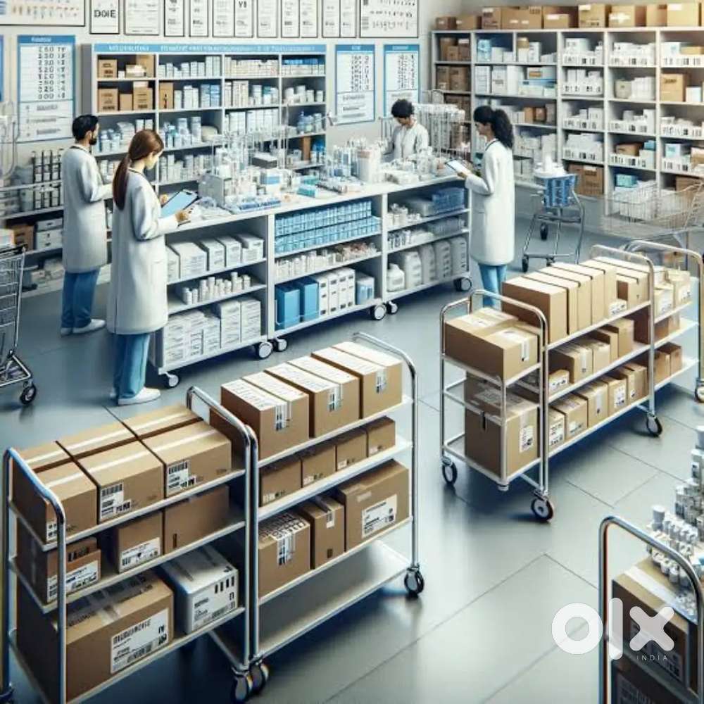 मेडिकल गोदाम में काम करने के लिए लड़के और लड़कियों की आवशयकता है।