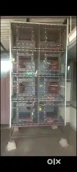 8 Partition Breeding Cage available