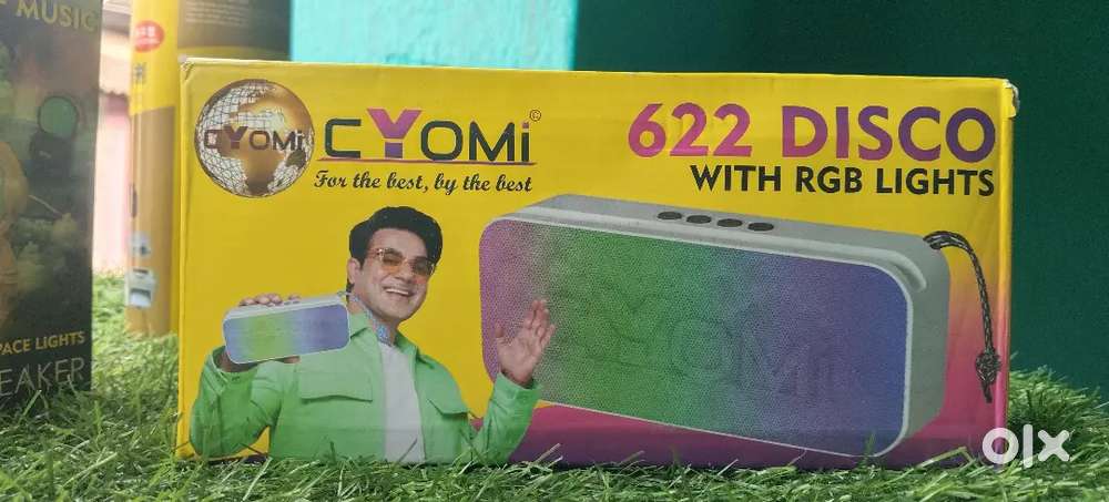 Cyomi 622 Disco With RGB Lights Blootuth Box