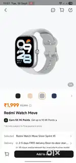 Brand new Redmi watch move