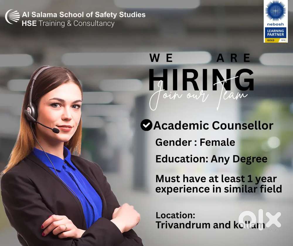 We are Hiring an enthusiastic and student- focused Academic counselors