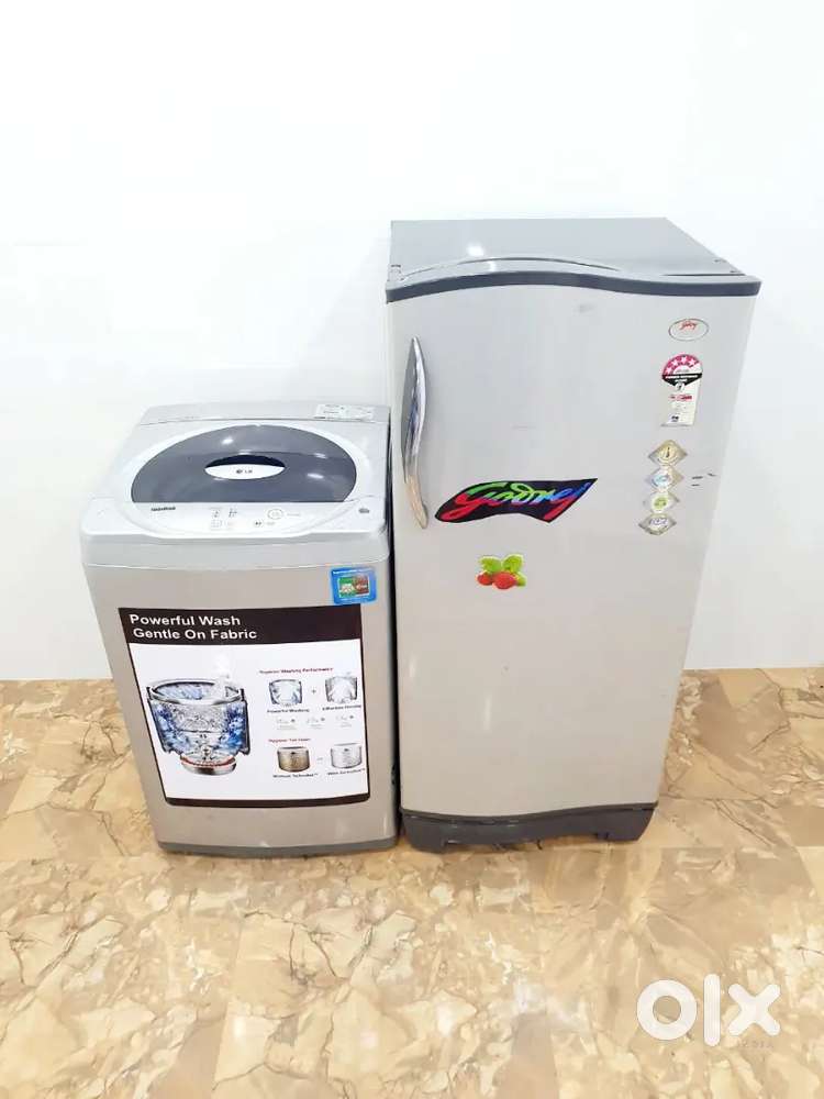 Affordable Washing Machine&Refrigerator inGood Condition Ready to Use