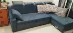 L Shaped Sofa-cum-bed with max storage