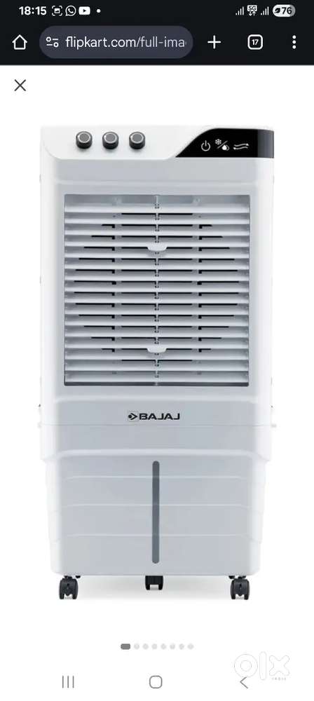Bajaj DMH neo 90 litres desert air cooler 6 months old