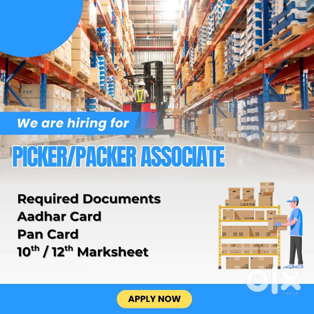 Job for Picker Packer in Kurukshetra Haryana