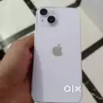 I phone 14 all original only front glass crack all working battery 82