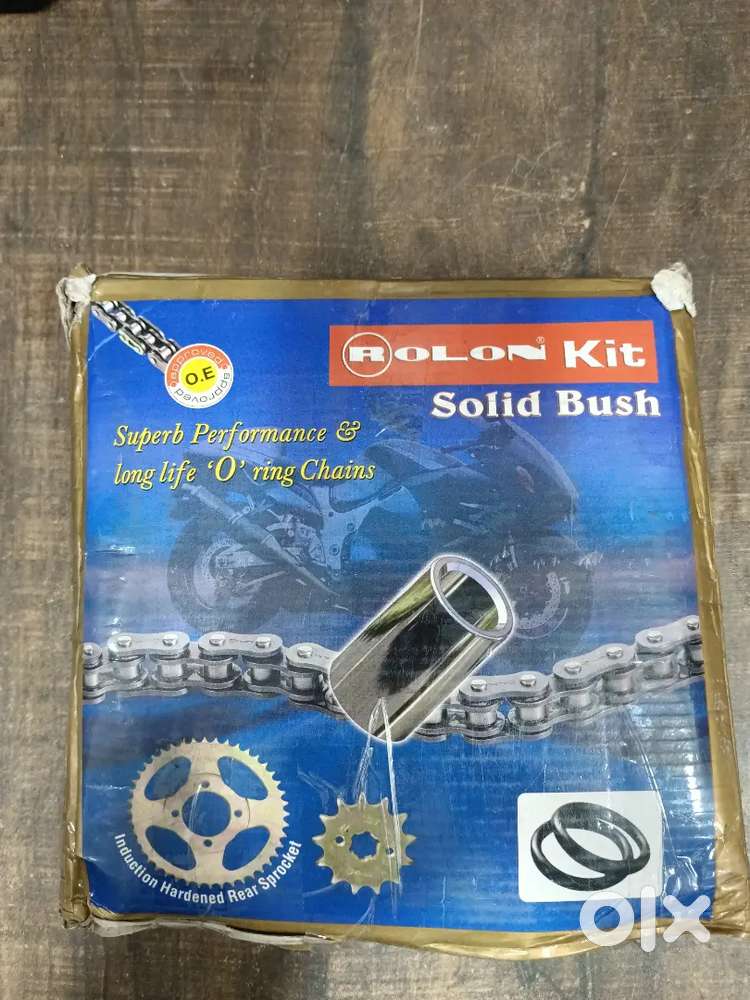 NS 220 Chain Sprocket kit, pack opened, unused.