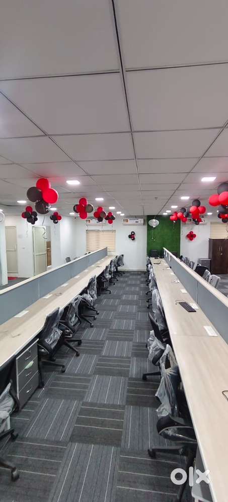 2760 sq ft Premium Furnished IT office 60 Sitting